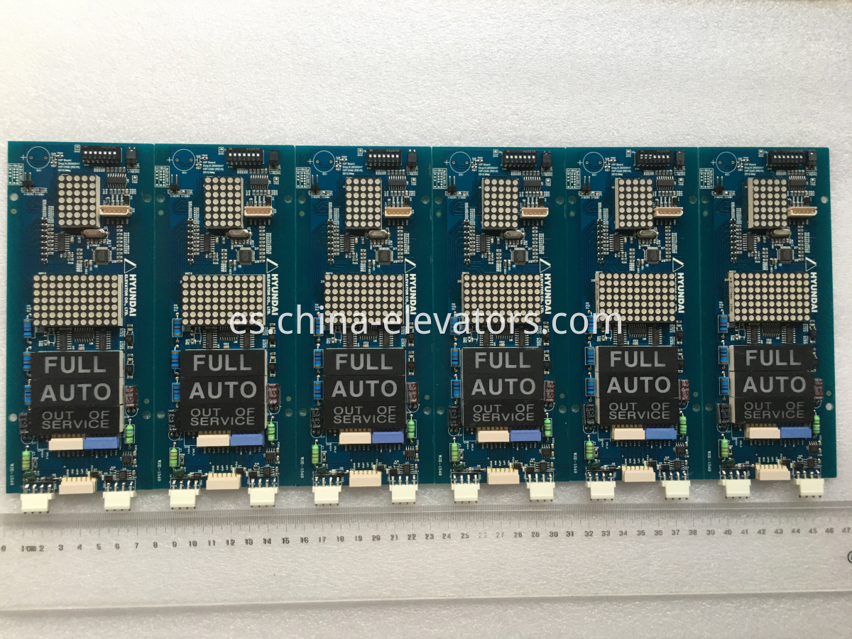Tablero de cadera Hyundai Elevator / DWG.N.26300047 / HIP-CMO (Rev6) / WJE-1549 Hyundai Elevator HIP Board / Dwg.N.26300047 / HIP-CMO(REV6) / WJE-1549